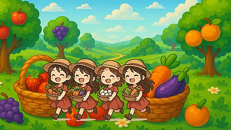 Match Three - Farm Shoppers Game