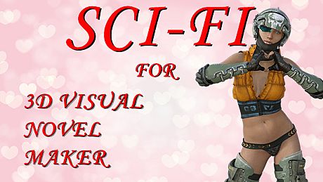 Sci-Fi for 3D Visual Novel Maker DLC