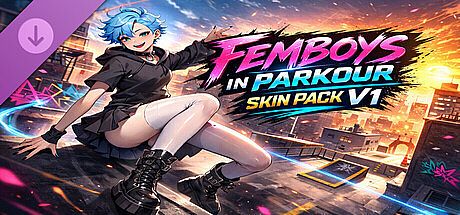 Femboys in Parkour Skin Pack V1