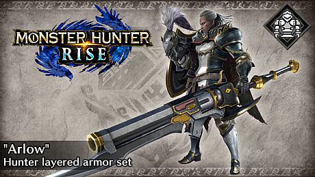 Monster Hunter Rise - "Arlow" Hunter layered armor set DLC