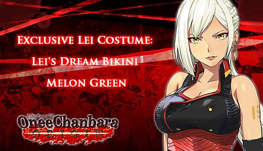 OneeChanbara ORIGIN - Exclusive Lei Costume: Lei's Dream Bikini Melon Green