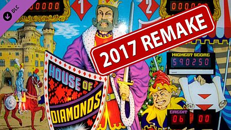 Zaccaria Pinball - House of Diamonds 2017 Table DLC