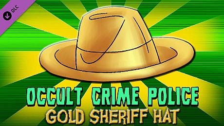 Occult Crime Police - Gold Sheriff Hat DLC