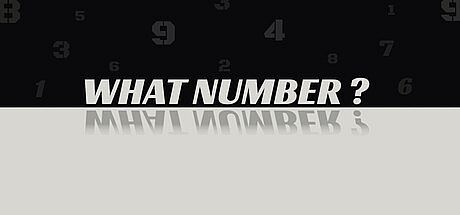 WHAT NUMBER? Game