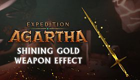 Expedition Agartha - Shining Gold Weapon Effect