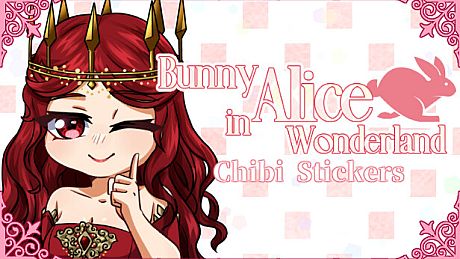 Bunny Alice in Wonderland DLC- Chibi Stickers DLC