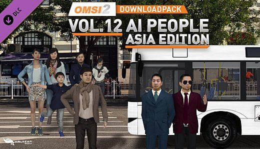 OMSI 2 Add-on Downloadpack Vol. 12 - AI People - Asia Edition