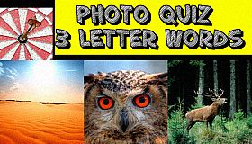Photo Quiz - 3 Letter Words