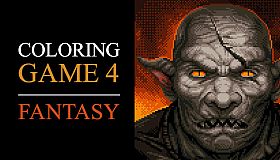 Coloring Game 4 – Fantasy