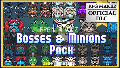 RPG Maker MZ - BOSSES and MINIONS PACK DLC
