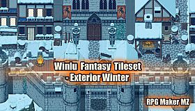 RPG Maker MZ - Winlu Fantasy Tileset - Exterior Winter