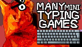 Many Mini Typing Games