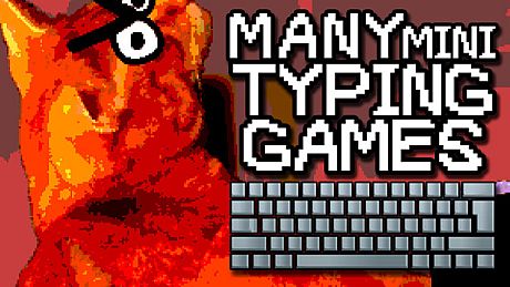 Many Mini Typing Games Game