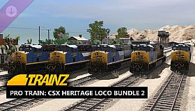 Trainz 2022 DLC - Pro Train: CSX Heritage Loco Bundle 2