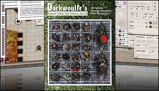 Fantasy Grounds - Darkwoulfe's Token Pack Volume 20