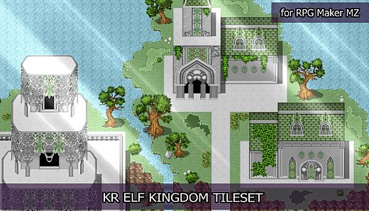 RPG Maker MZ - KR Elf Kingdom Tileset