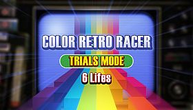 COLOR RETRO RACER : TRIALS MODE *6 Lifes*