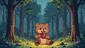 Grizzly Bear is Hungry