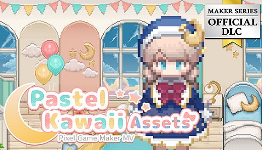 Pixel Game Maker MV - Pastel Kawaii Assets