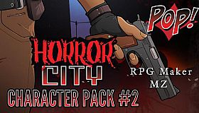 RPG Maker MZ - POP! Horror City Character Pack 2