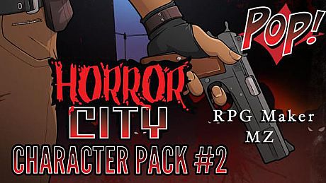 RPG Maker MZ - POP! Horror City Character Pack 2 DLC