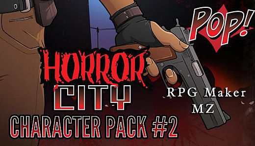 RPG Maker MZ - POP! Horror City Character Pack 2