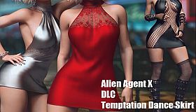 Alien Agent X DLC Temptation Dance Skirt