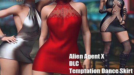Alien Agent X DLC Temptation Dance Skirt DLC
