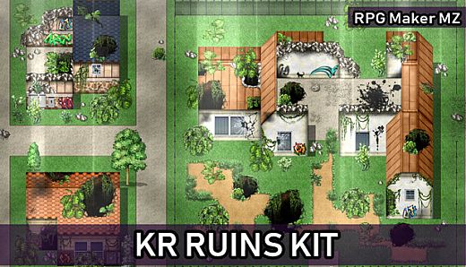 RPG Maker MZ - KR Ruins Kit