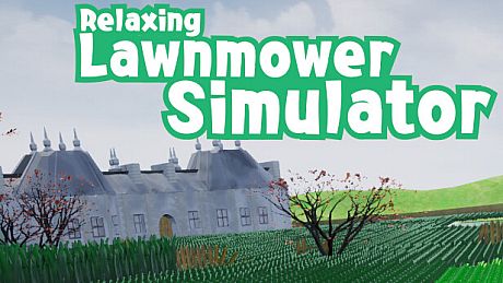 Relaxing Lawnmower Simulator Game