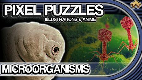 Pixel Puzzles Illustrations & Anime - Jigsaw Pack: Microorganisms DLC
