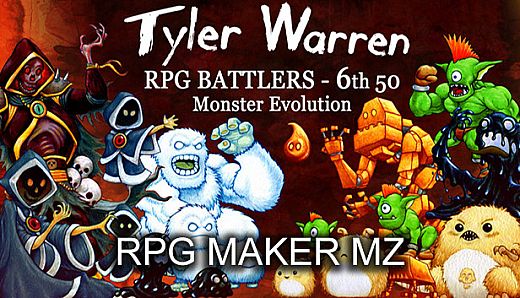 RPG Maker MZ - Tyler Warren RPG Battlers: Monster Evolution