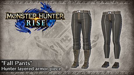 Monster Hunter Rise - "Fall Pants" Hunter layered Armor Piece DLC