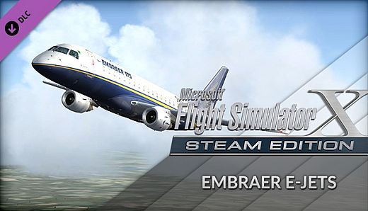 FSX: Steam Edition - Embraer E-Jets 175 & 195 Add-On