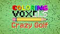 Coloring Voxels - Crazy Golf Pack