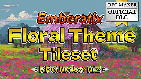 RPG Maker MV - Emberatix Floral Theme Tileset DLC