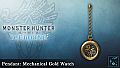 Monster Hunter World: Iceborne - Pendant: Mechanical Gold Watch