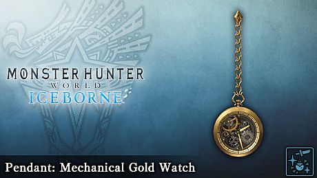 Monster Hunter World: Iceborne - Pendant: Mechanical Gold Watch DLC