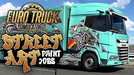 Euro Truck Simulator 2 - Street Art Paint Jobs Pack DLC
