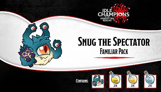 Snug the Spectator Familiar Pack