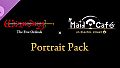 Wizardry: The Five Ordeals - Portrait Pack "Maid Cafe on Electric Street"