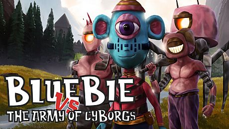 Bluebie VS The Army of Cyborgs Game