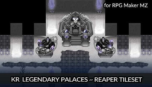 RPG Maker MZ - KR Legendary Palaces - Reaper Tileset
