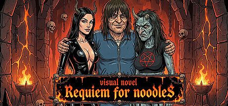 Visual Novel: Requiem for Noodles Game