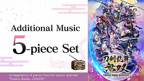 Touken Ranbu Warriors - Additional Music 5-piece Set DLC