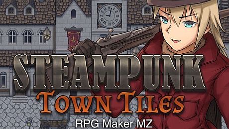 RPG Maker MZ - Steampunk Town Tiles DLC