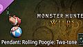 Monster Hunter Wilds - Pendant: Rolling Poogie: Two-tone