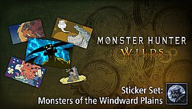 Monster Hunter Wilds - Sticker Set: Monsters of the Windward Plains