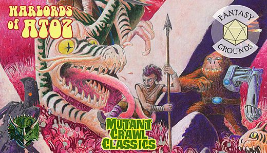 Fantasy Grounds - Mutant Crawl Classics #4: Warlords of ATOZ
