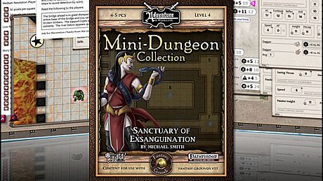 Fantasy Grounds - Mini-Dungeon #026: Sanctuary of Exsanguination (PFRPG) DLC